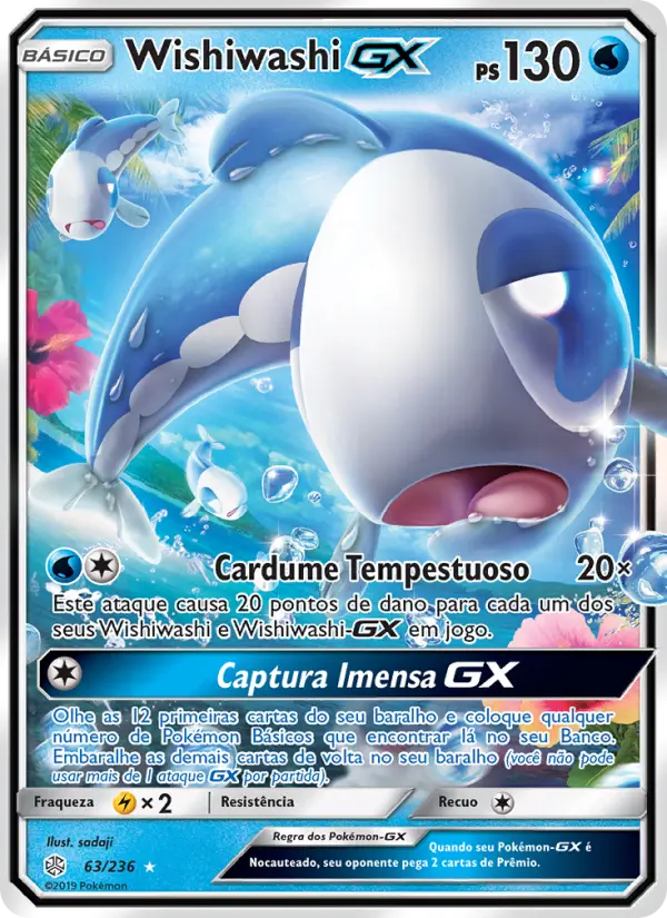 Wishiwashi GX – Pokémon TCG