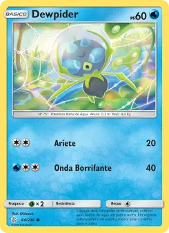 Dewpider – Carta Pokémon TCG