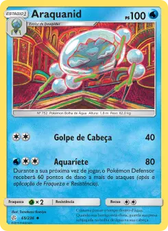 Araquanid – Carta Pokémon TCG