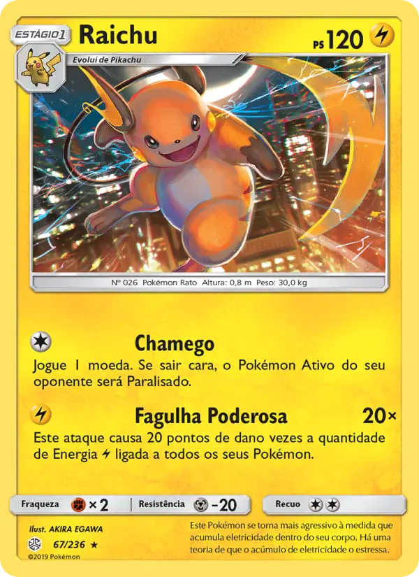 Raichu – Pokémon TCG