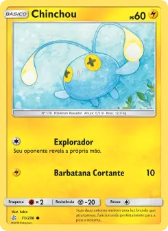 Chinchou – Carta Pokémon TCG