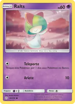 Ralts – Carta Pokémon TCG