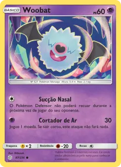 Woobat – Carta Pokémon TCG