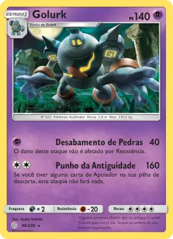 Golurk – Carta Pokémon TCG