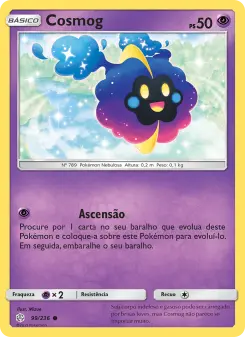 Cosmog – Carta Pokémon TCG
