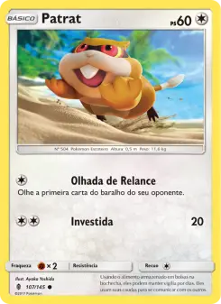 Patrat – Carta Pokémon TCG