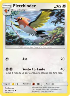 Fletchinder – Carta Pokémon TCG