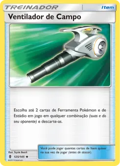 Ventilador de Campo – Carta Pokémon TCG