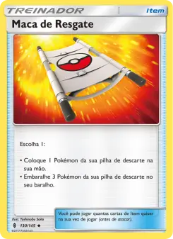Maca de Resgate – Carta Pokémon TCG