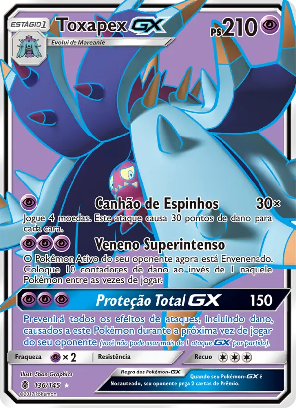 Toxapex GX – Pokémon TCG
