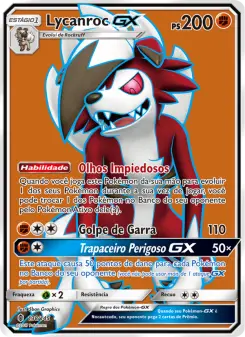 Lycanroc GX – Carta Pokémon TCG