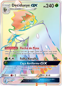 Decidueye GX – Carta Pokémon TCG