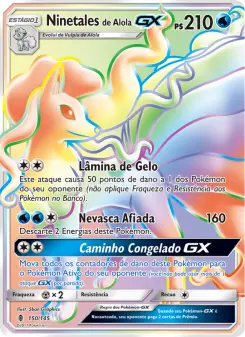 Ninetales de Alola GX – Carta Pokémon TCG