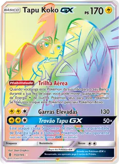 Tapu Koko GX – Carta Pokémon TCG