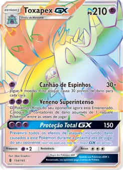 Toxapex GX – Carta Pokémon TCG