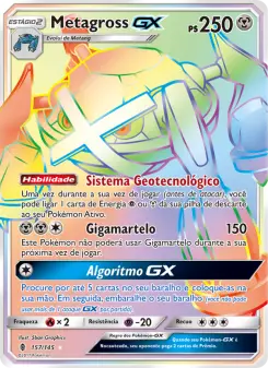 Metagross GX – Carta Pokémon TCG