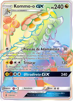 Kommo-o GX – Carta Pokémon TCG