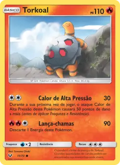 Torkoal – Carta Pokémon TCG
