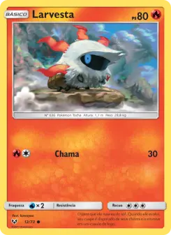Larvesta – Carta Pokémon TCG