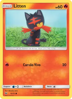 Litten – Carta Pokémon TCG