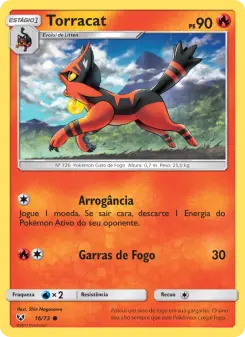 Torracat – Carta Pokémon TCG