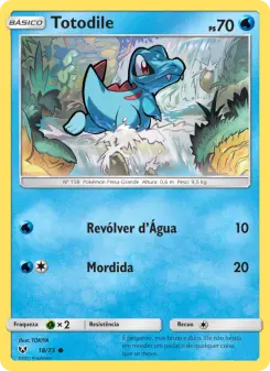 Totodile – Carta Pokémon TCG