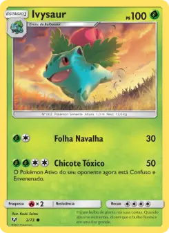 Ivysaur – Carta Pokémon TCG