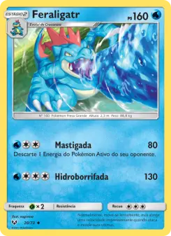 Feraligatr – Carta Pokémon TCG