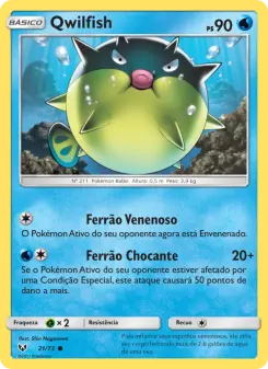 Qwilfish – Carta Pokémon TCG