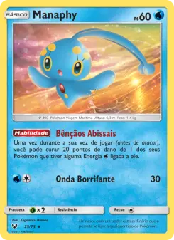 Manaphy – Carta Pokémon TCG