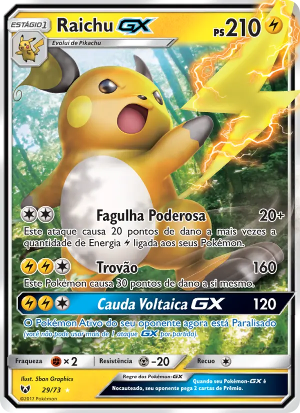 Raichu GX – Pokémon TCG