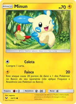 Minun – Carta Pokémon TCG