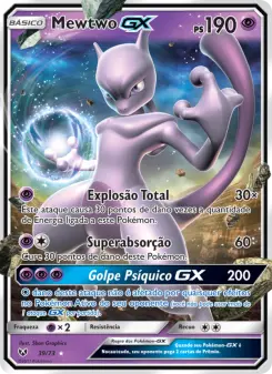 Mewtwo GX – Carta Pokémon TCG