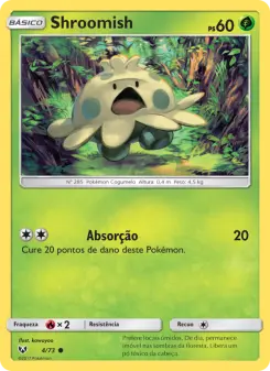 Shroomish – Carta Pokémon TCG