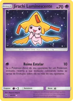 Jirachi Luminescente – Carta Pokémon TCG