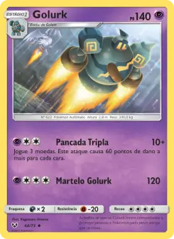 Golurk – Carta Pokémon TCG