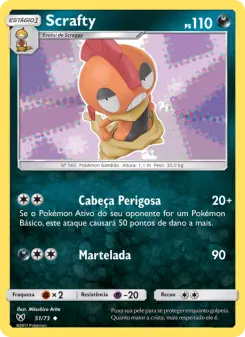 Scrafty – Carta Pokémon TCG