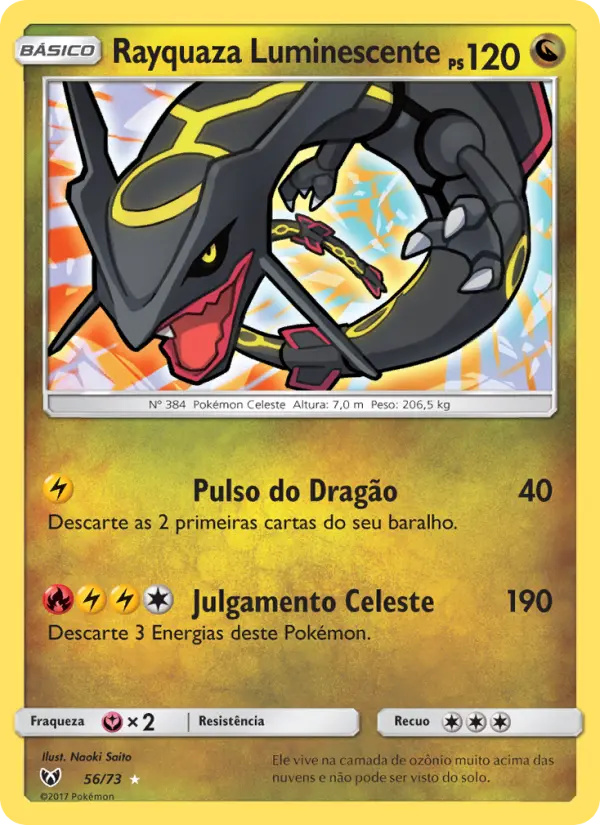 Rayquaza Luminescente – Pokémon TCG