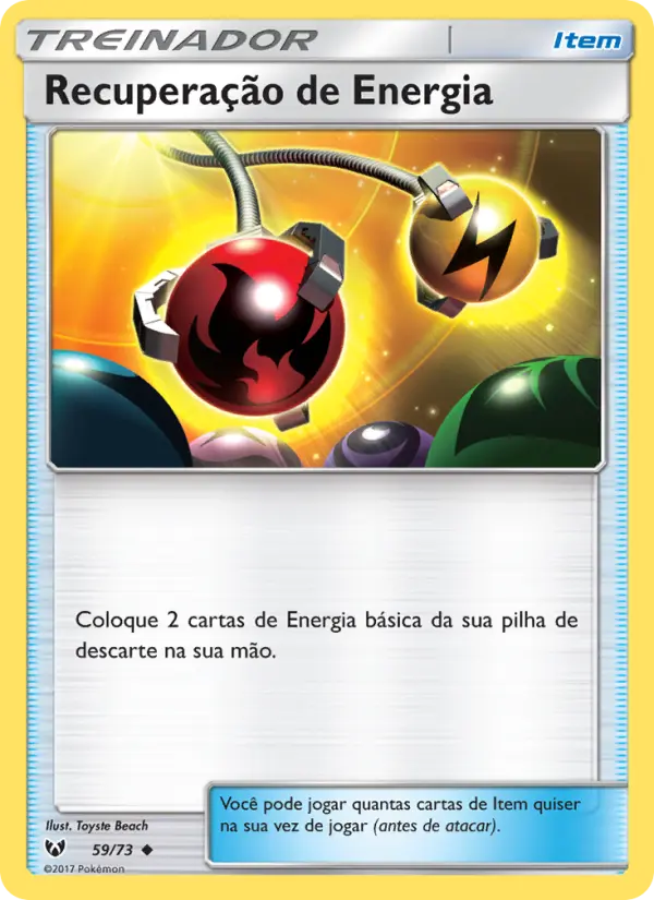 Recuperação de Energia – Pokémon TCG