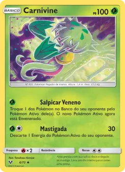 Carnivine – Carta Pokémon TCG