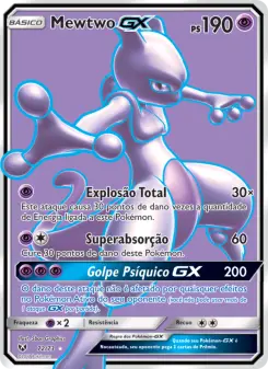 Mewtwo GX – Carta Pokémon TCG