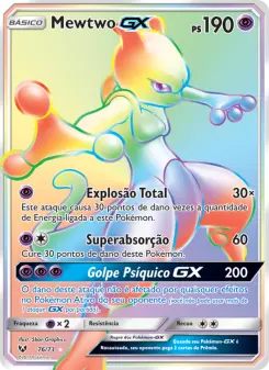 Mewtwo GX – Carta Pokémon TCG