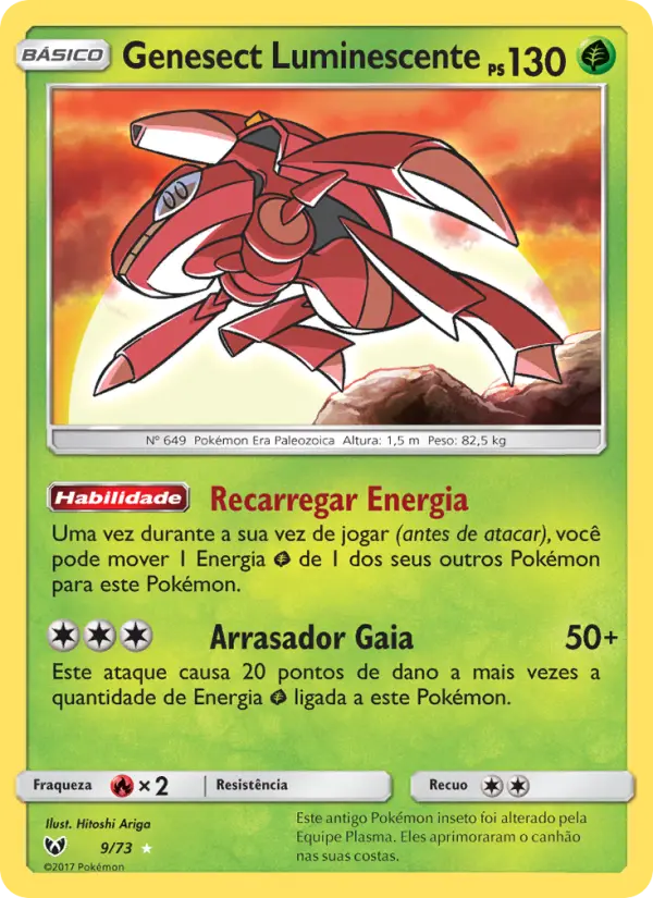 Genesect Luminescente – Pokémon TCG