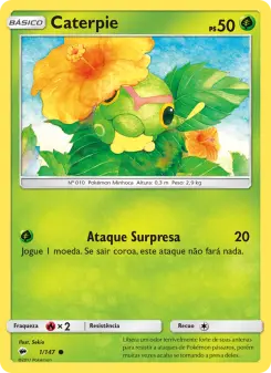 Caterpie – Carta Pokémon TCG