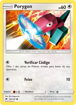 Porygon – Carta Pokémon TCG