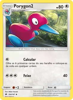 Porygon2 – Carta Pokémon TCG