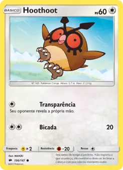 Hoothoot – Carta Pokémon TCG