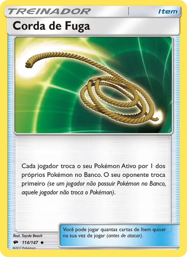 Corda de Fuga – Pokémon TCG