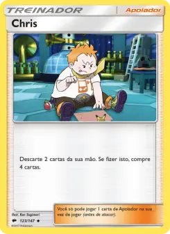 Chris – Carta Pokémon TCG