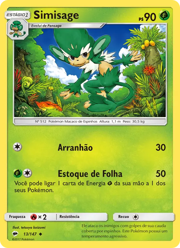 Simisage – Pokémon TCG